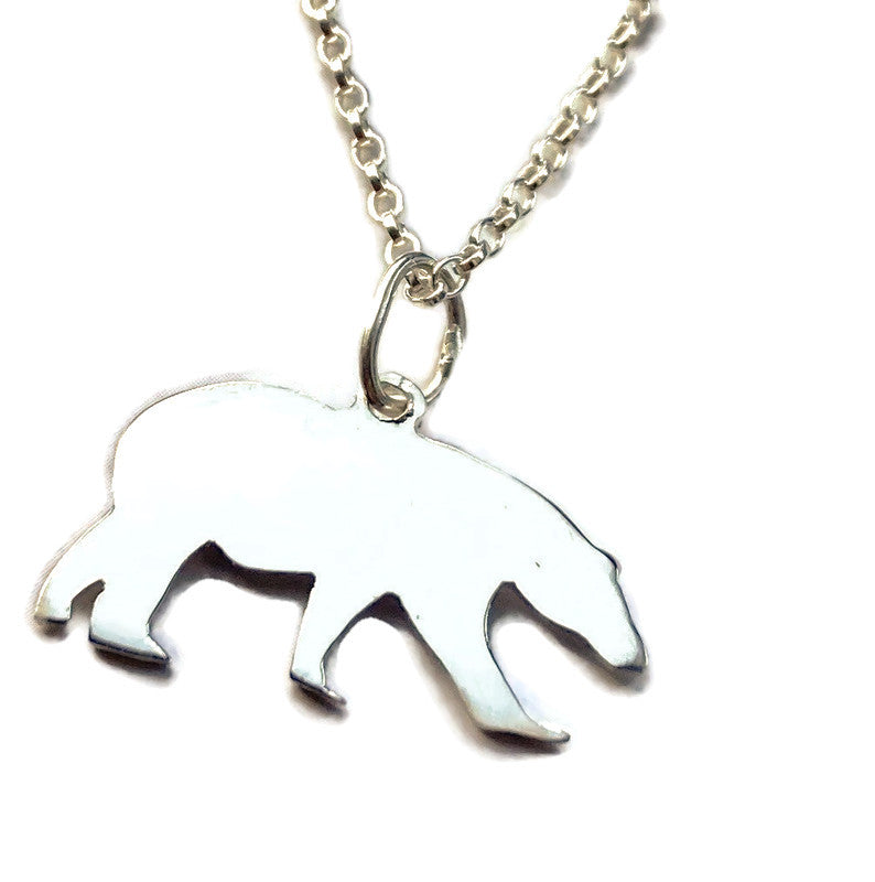 Ella's Polar Bear Pendant