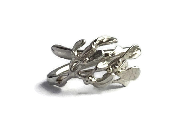 Mistletoe Cocktail Ring - Made to Order