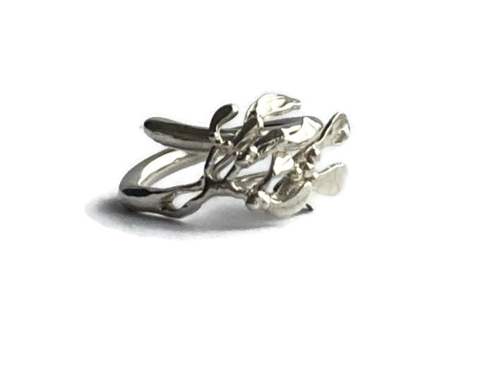 Mistletoe Cocktail Ring - Made to Order