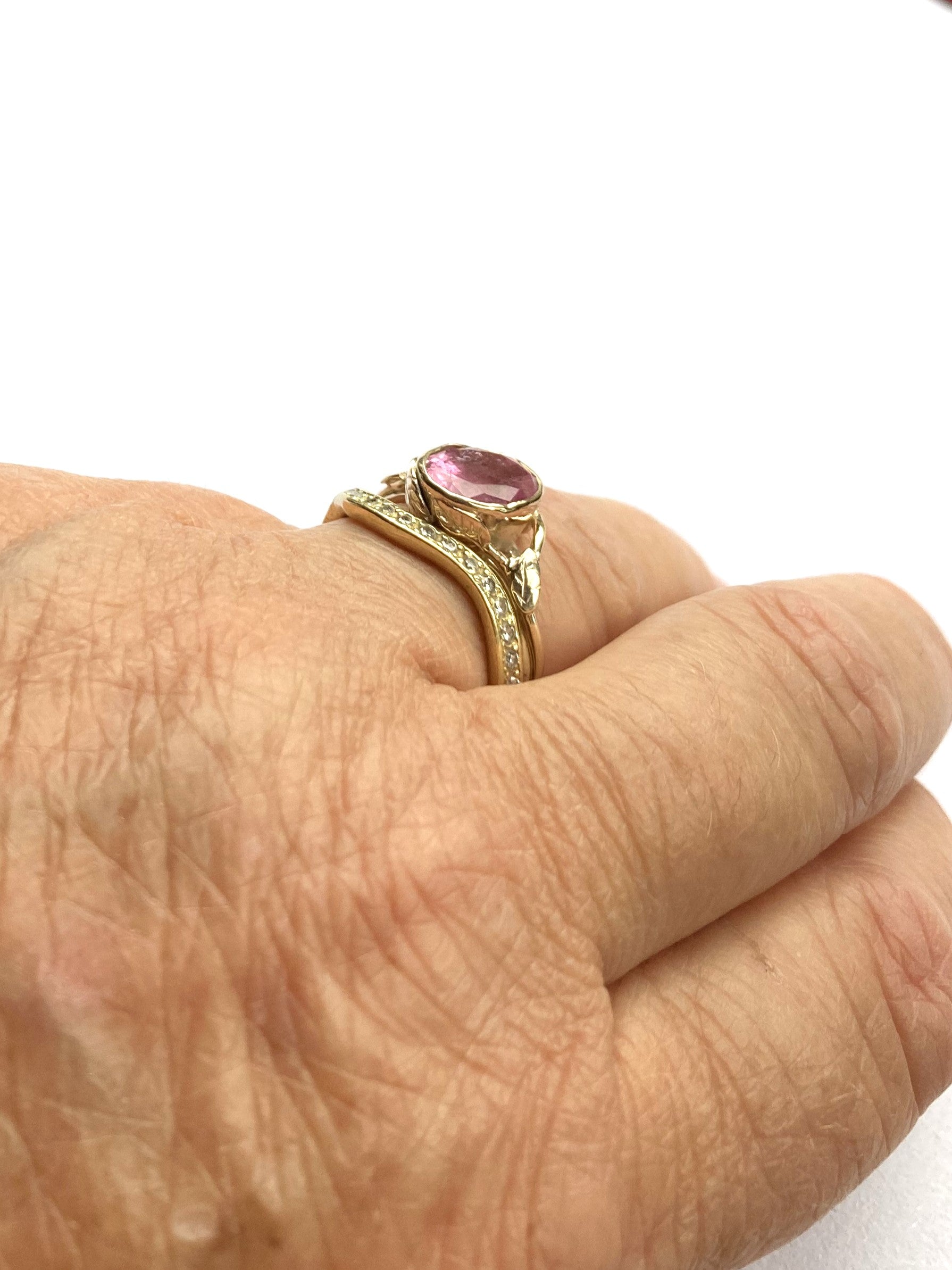 Large hot sale tourmaline ring